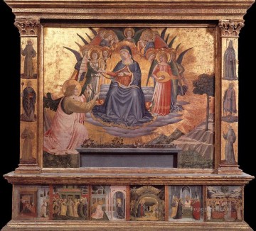 Benozzo Gozzoli Painting - Madonna della Cintola Benozzo Gozzoli